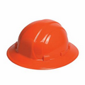 Omega II Full Brim Hard Hat w/ 6 Point Slide Lock Suspension - Orange